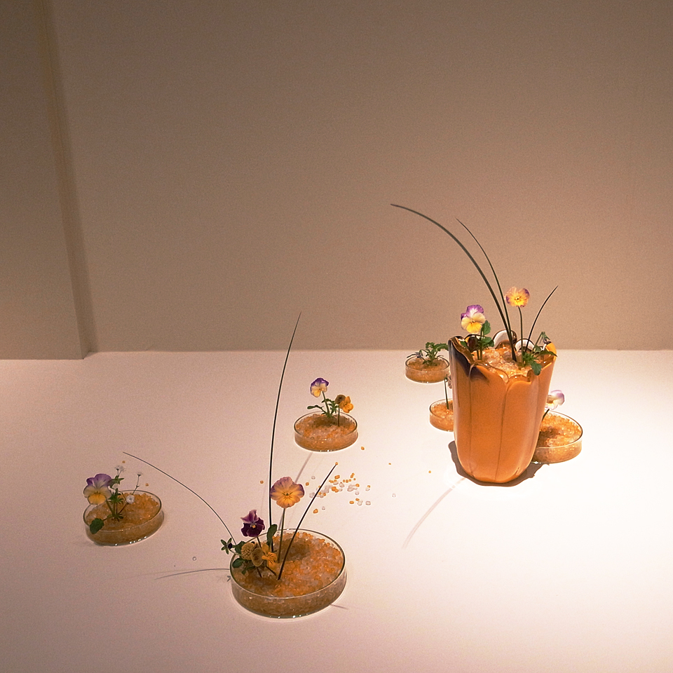 「第84回池坊東京連合支部いけばな池坊展」二次展