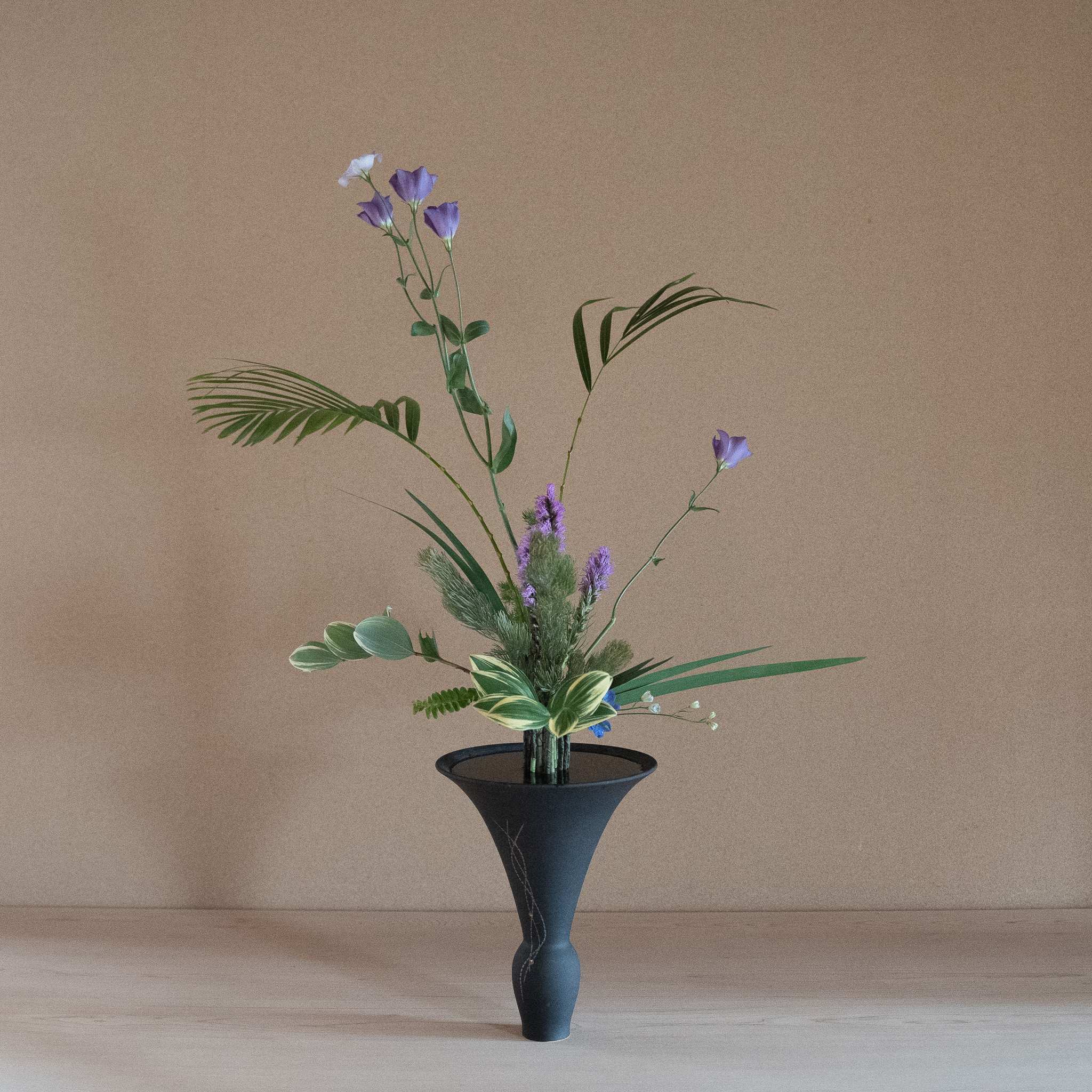 トルコ桔梗 立花 | 井上太市池坊いけばな教室